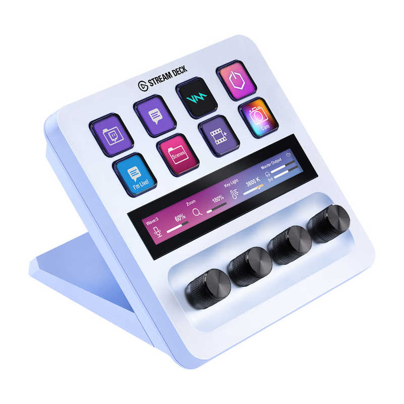 ELGATO 〔ショートカットキーボード〕Stream Deck + White 10GBD9911-JP|コジマ店