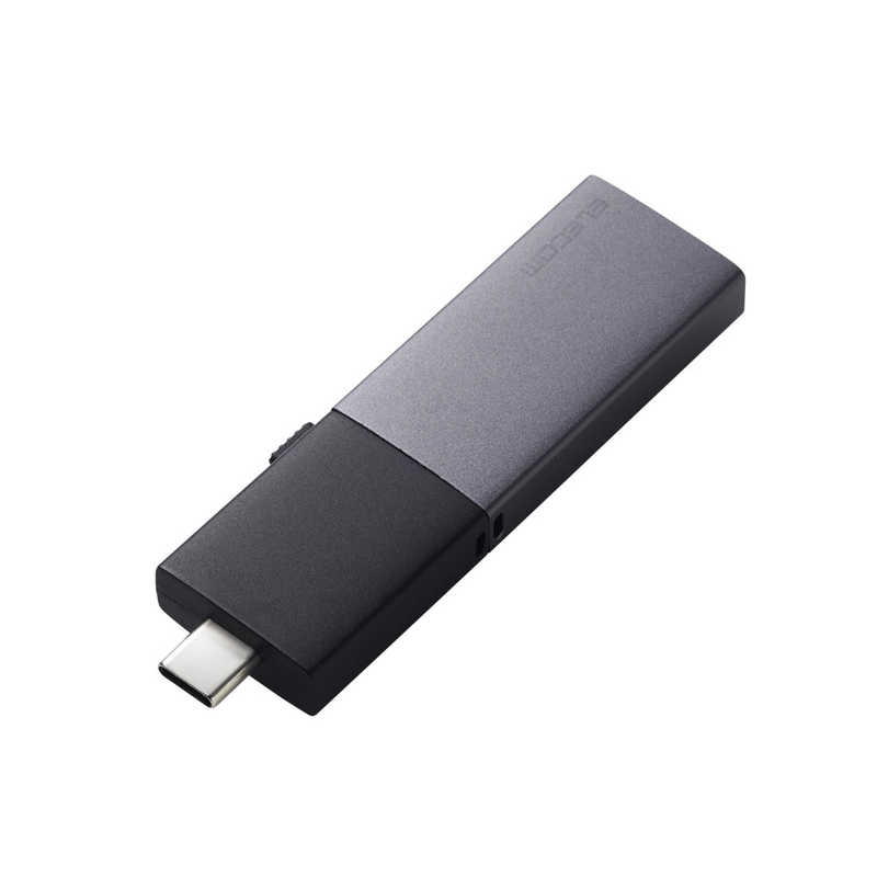 エレコム　ELECOM　SSD 外付け 250GB USB3.2Gen2 読込最大1000MB/秒 USBメモリ型 ポータブルSSD スライド式 高速 耐衝撃 USB Type-C/ USB-A 両対応 ブラック　ESD-EWC0250GBK｜コジマ店 16,039円