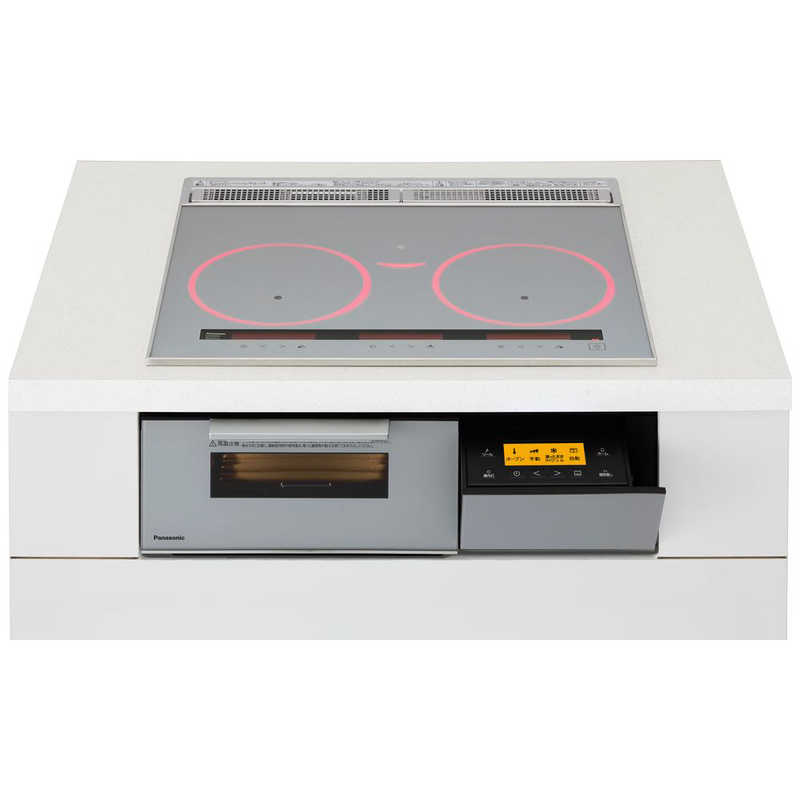 パナソニック　Panasonic　ビルトインIHクッキングヒーター Aシリーズ [60cm幅 3口IH] シルバー(宅配商品)　KZ-RA16TS