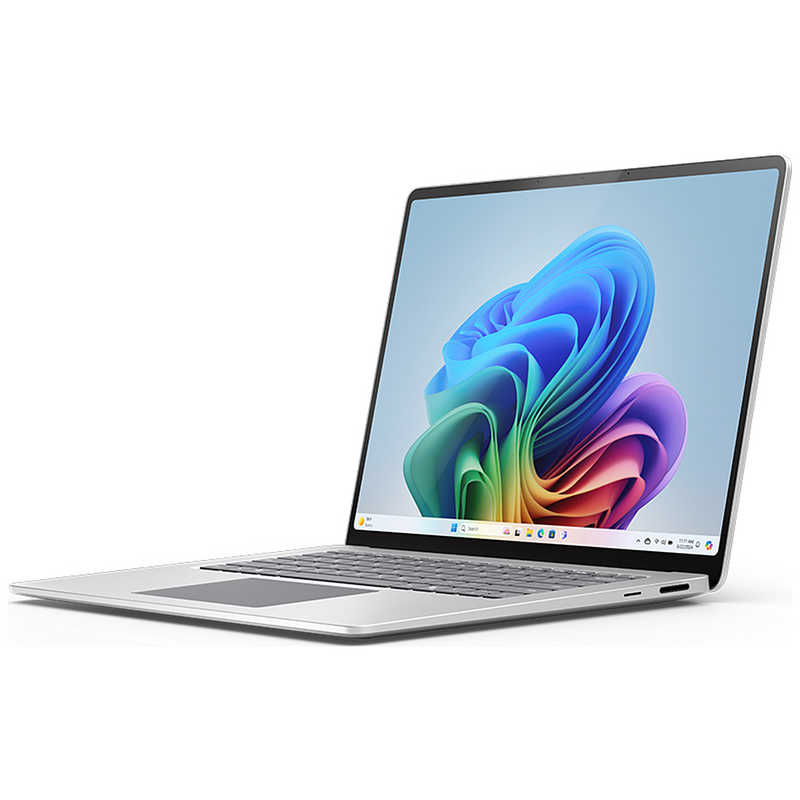 マイクロソフト　Microsoft　Surface Laptop第7世代 プラチナ [Copilot+ PC/15.0型/Win11 Home/Snapdragon X Elite/メモリ16GB/SSD512GB/Office]　EP2-18313