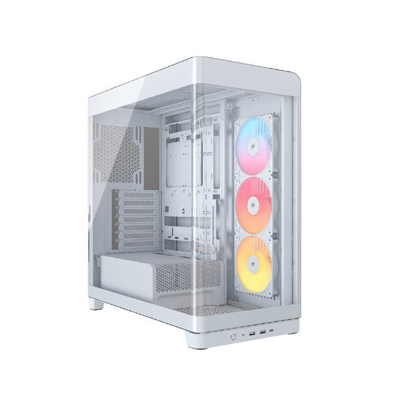 コルセア　CORSAIR　FRAME 4500X RS-R ARGB Panoramic Glass Mid-Tower White　CC-9011315-WW 16,678円