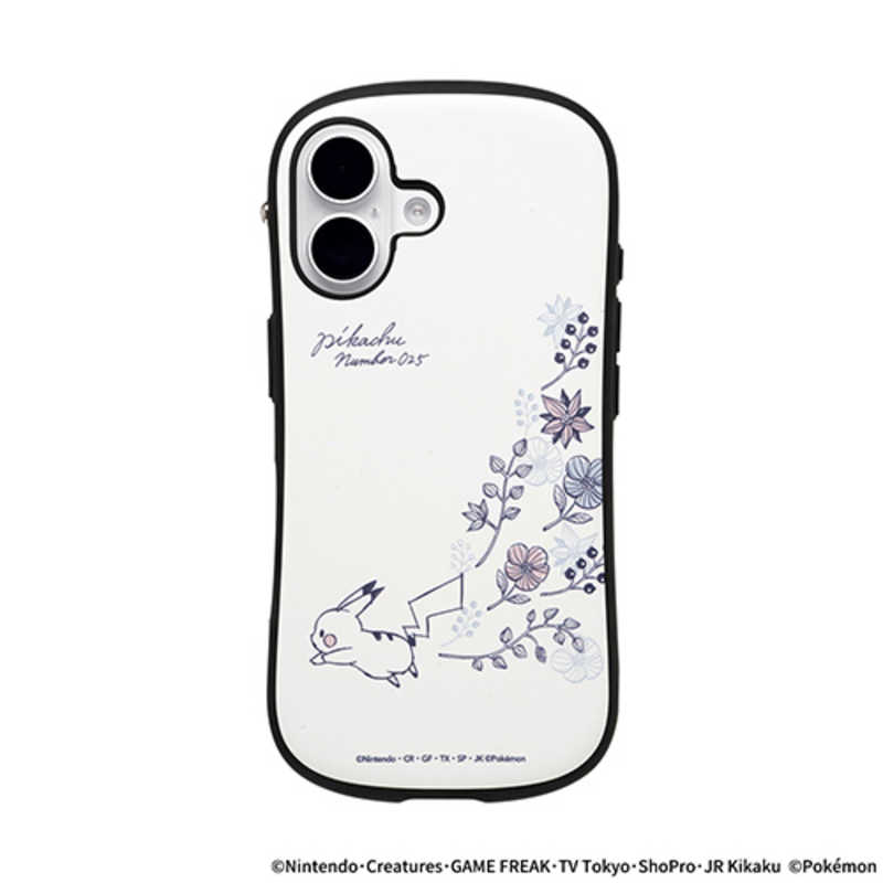 HAMEE　［iPhone 16専用］ポケモン iFace First Class MagSynqケース iFace ホワイト　41-185722