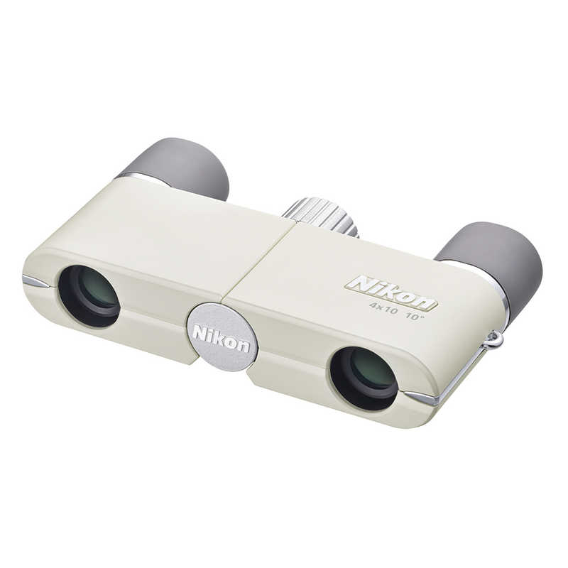 ニコン　Nikon　双眼鏡 遊 4x10D CF [ 4倍 / 径10mm ] アイボリーホワイト　4X10DIW｜コジマ店