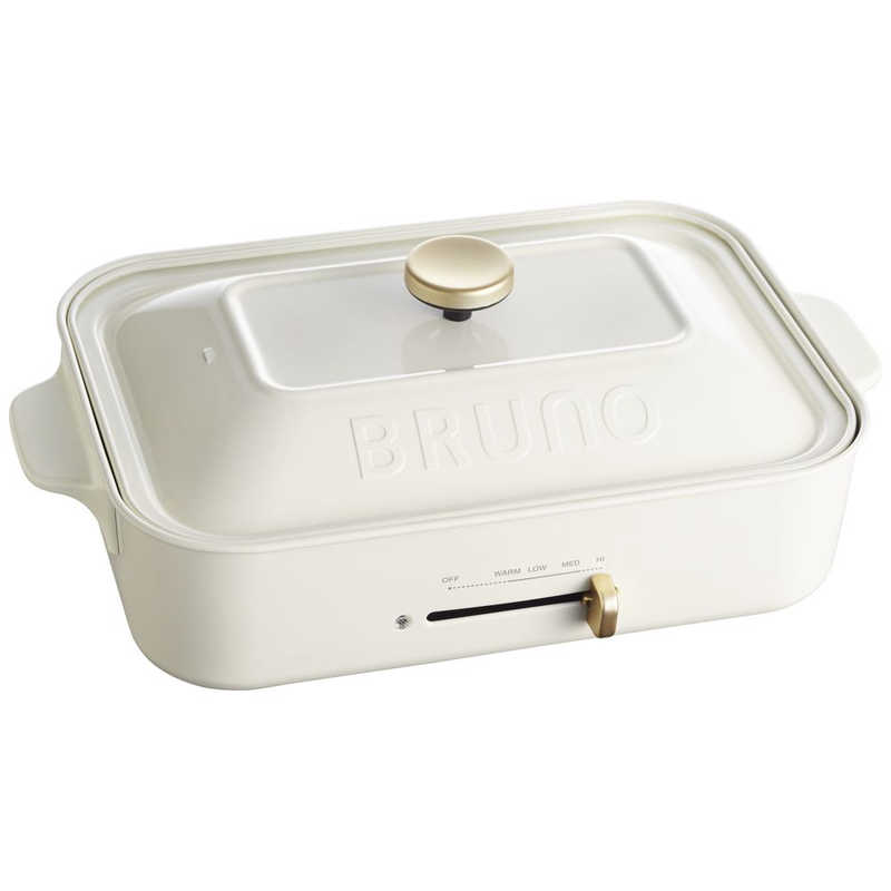 BRUNO　ブルーノ　コンパクトホットプレート　BOE021-WH