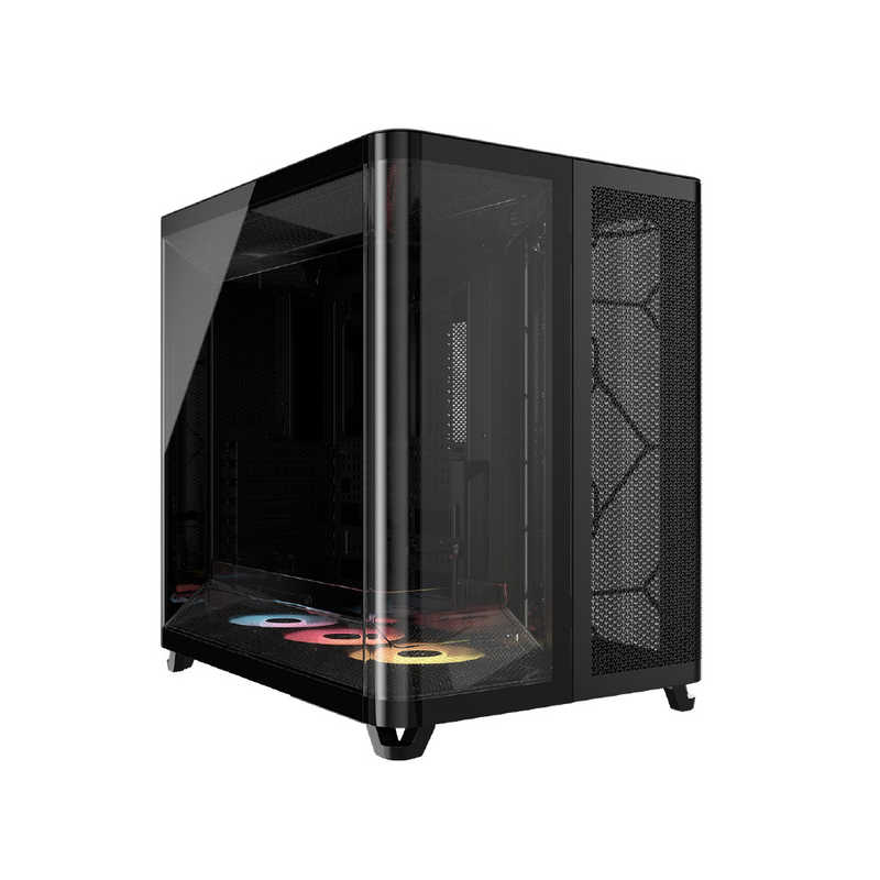 コルセア CORSAIR AIR 5400 RS-R ARGB Tempered Glass Mid-Tower Black CC-9011318-WW
