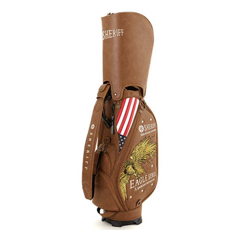 レゴリス　ゴルフ用品 シェリフ キャディバッグ 9.5型 SHERIFF CAMEL　SFE-003CB