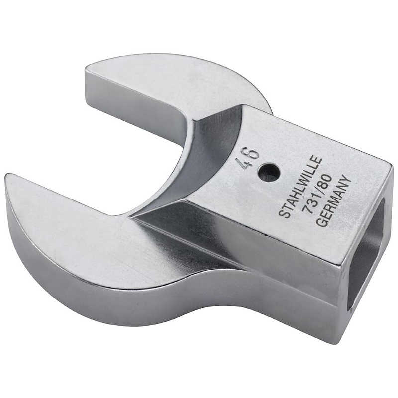 STAHLWILLE ジョイントサイズ24.5×28mm トルクレンチ用差替スパナヘッド 41mm 731/80-41
