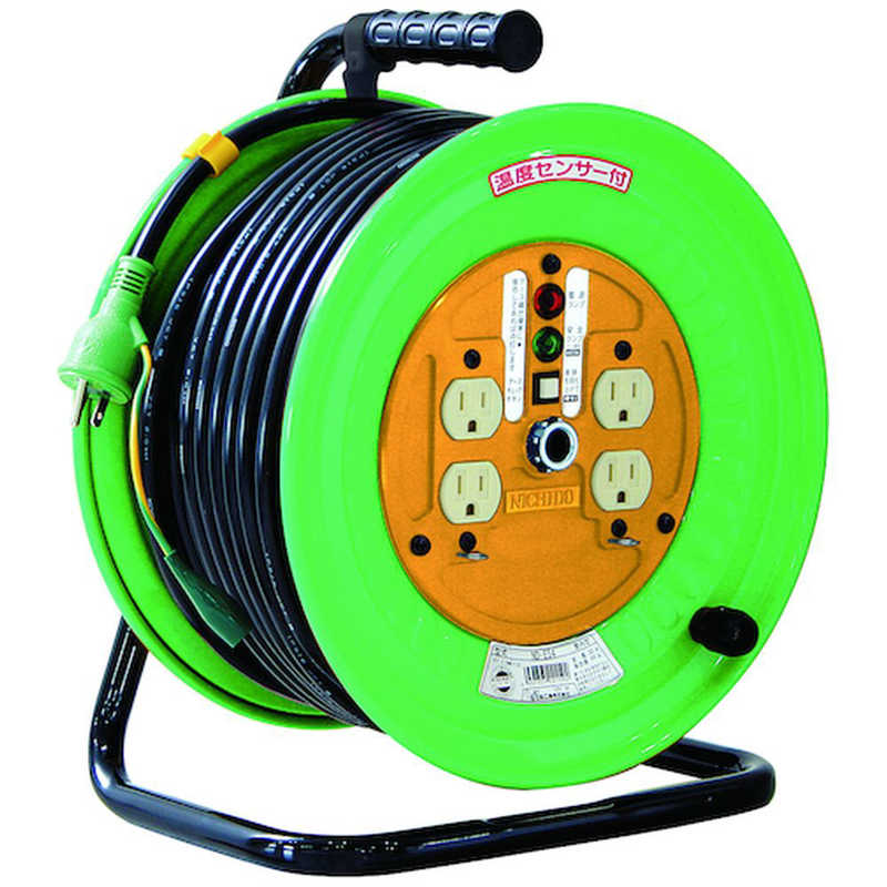 日動工業　NICHIDO 電工ドラム 標準型100Vドラム 50m アース付 ND-E54　NDE54