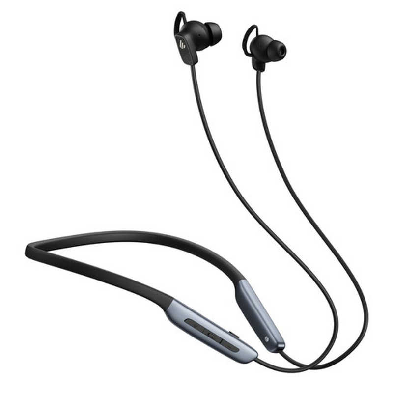 EDIFIER　NC機能搭載 ワイヤレスネックバンド型イヤホン ［ワイヤレス(ネックバンド) / ノイズキャンセリング対応 / Bluetooth対応］ ブラック　ED-W280NBPRO-BK