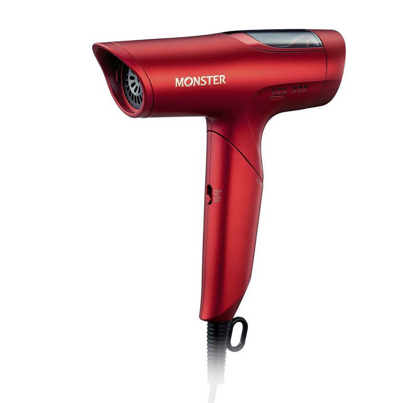 コイズミ　KOIZUMI　BLDCハイスピードドライヤー MONSTER モンスター レッド　KHD-M805/R