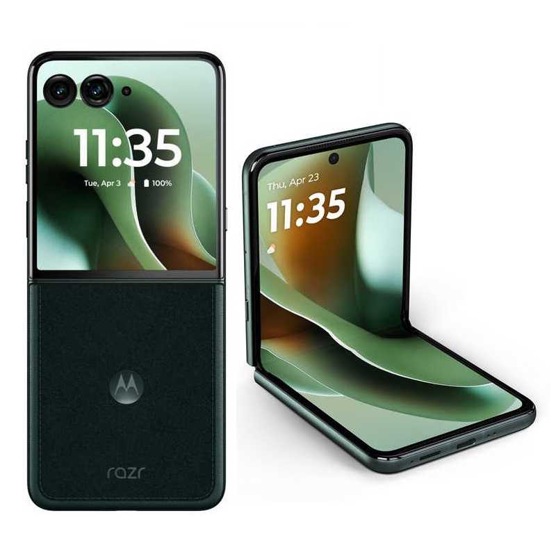 モトローラ　SIMフリースマートフォン motorola razr 60 ultra Snapdragon 8 Elite 7.0インチ 16GB/512GB スカラベグリーン　PB8U0001JP