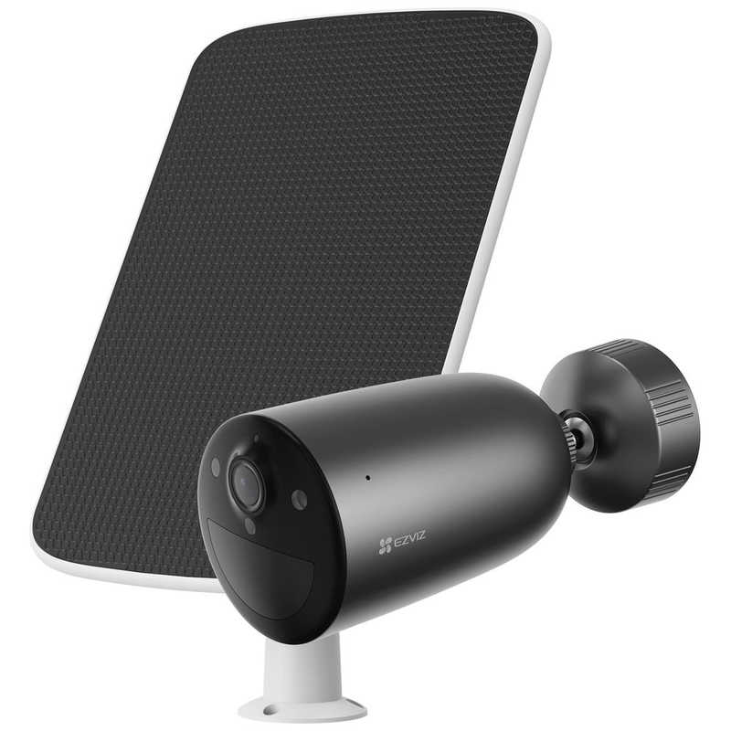 EZVIZ　屋外用 防犯カメラ ネットワークカメラ バッテリー充電式 ソーラーパネル付属 ［暗視対応 / 屋外対応］　CS-EB3/SP-R200 13,724円