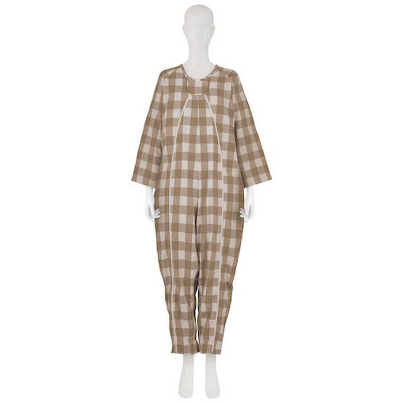 竹虎　フドーねまきA 厚手 LL チェックベージュ　107095
