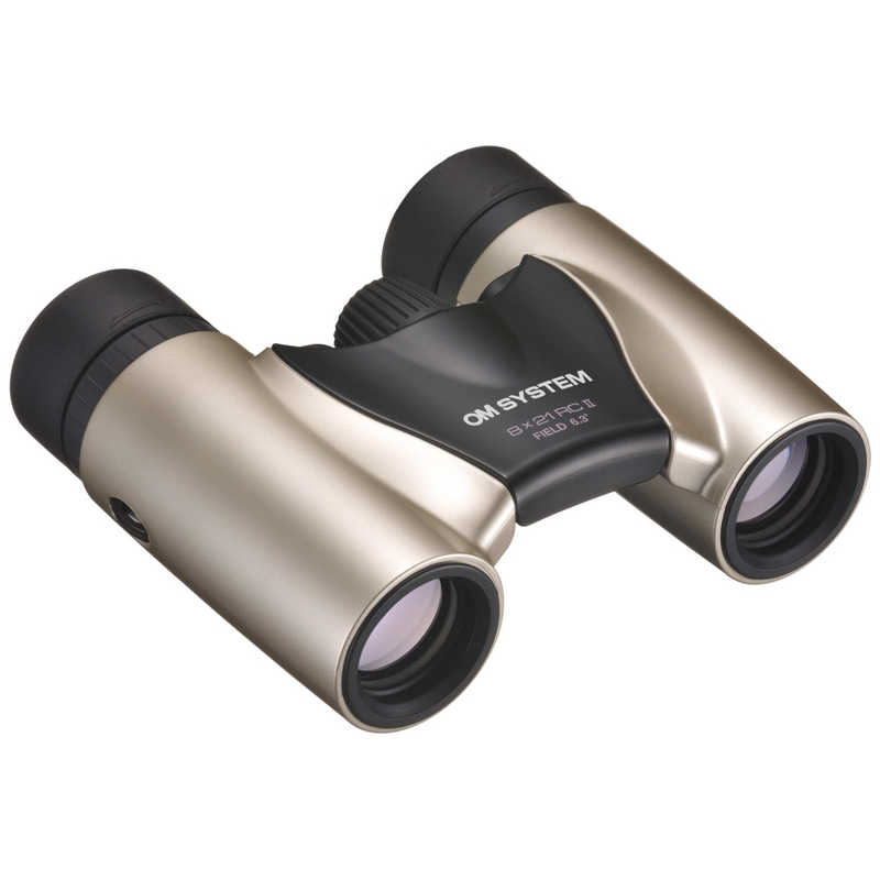 OMSYSTEM　双眼鏡 Trip light トリップ ライト 8x21 RC II [ 8倍 / 径21mm / 防水 ] シャンパンゴールド　8X21RCIIGLD