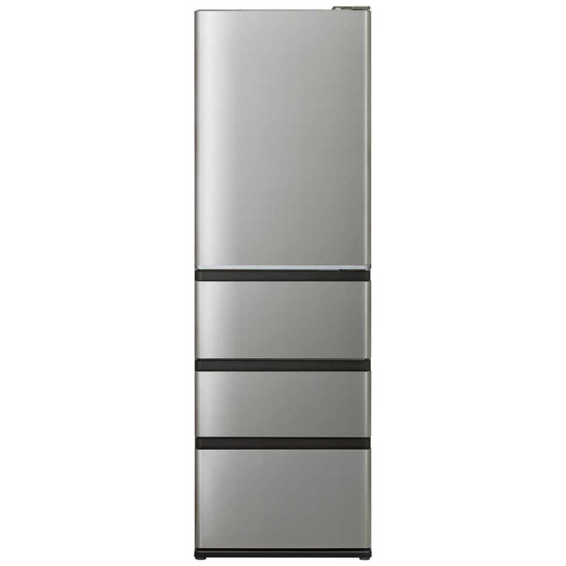 アクア　AQUA　【買替えで5000pt進呈 5/6まで】冷蔵庫 4ドア 458L 右開き 真ん中野菜室 幅59.5cm チタンシルバー　AQR-V46A-S（標準設置無料）