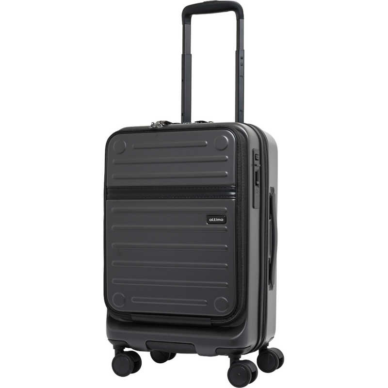 オルティモ　スーツケース フロントオープン ハーフオープン ファスナータイプ 旅行日数目安： 2～3泊 約37L ストッパー付き インクブラック　OT-0857-50N-IBK 17,745円