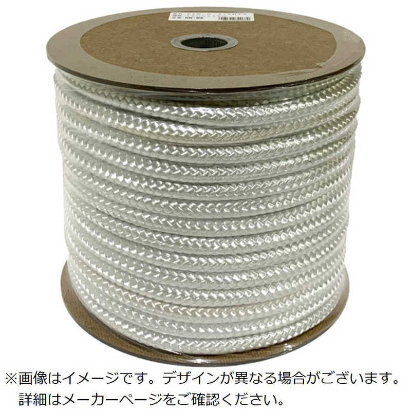 ユタカメイク　ロープ ナイロンロープ16ウチドラムマキ 12mmx45m　PRNN6