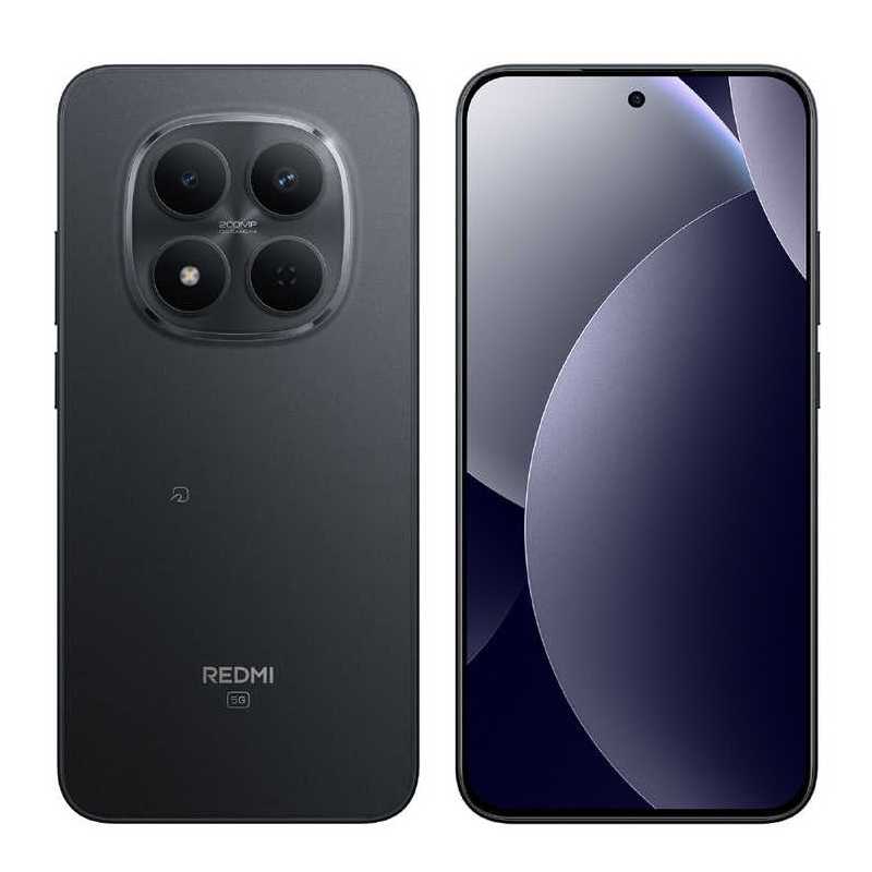 XIAOMI シャオミ　SIMフリースマートフォン REDMI Note 15 Pro 5G MediaTek Dimensity 7400-Ultra 6.83インチ 8GB/256GB ブラック　MZB0M1YJP
