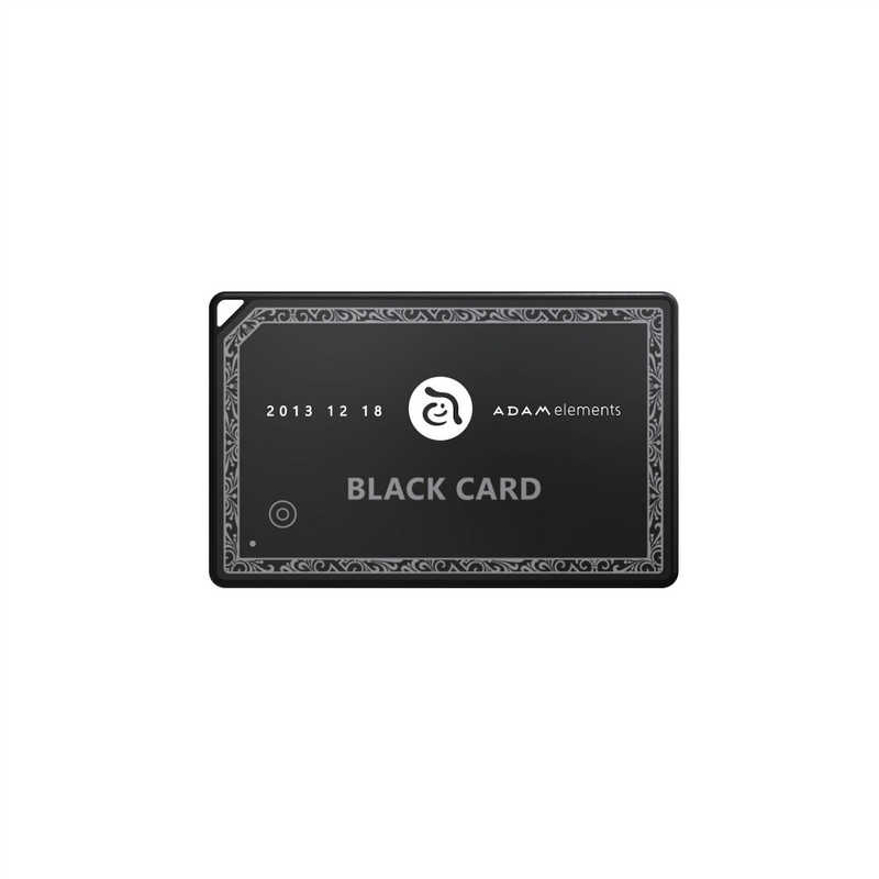 ADAMELEMENTS　ワイヤレス充電対応紛失防止タグ Classic Black スマートタグカード ブラック　ABTADAVC02A1BK 4,666円