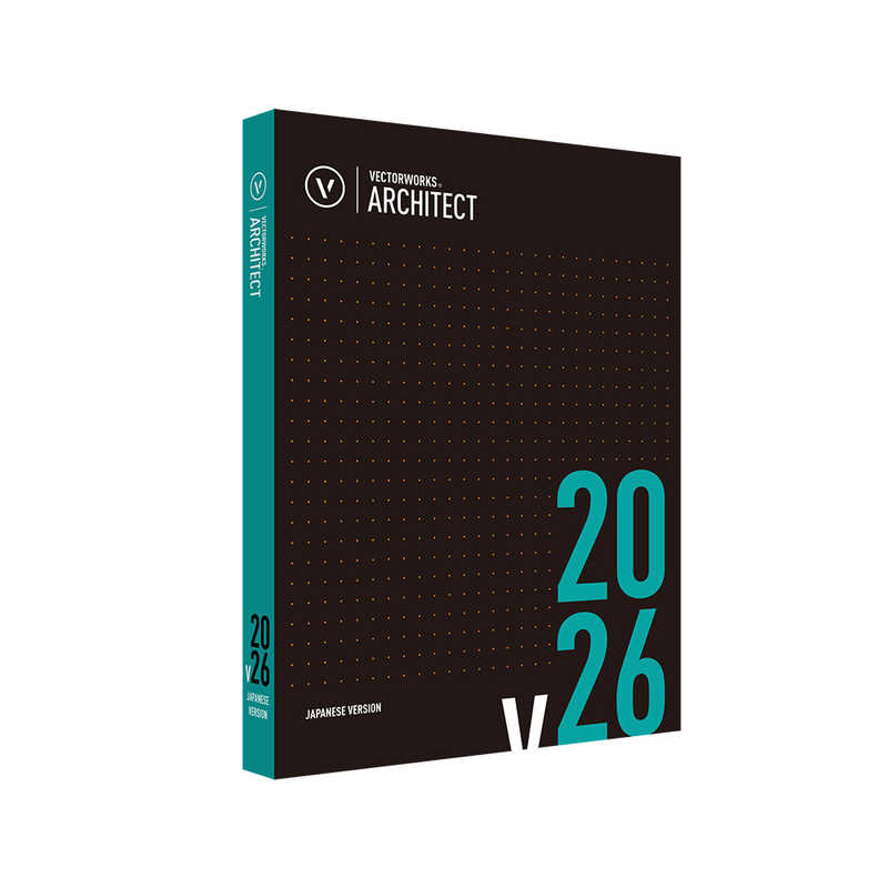 ベクターワークスジャパン　Vectorworks Architect 2026 スタンドアロン版 永続ライセンス　124292 235,620円