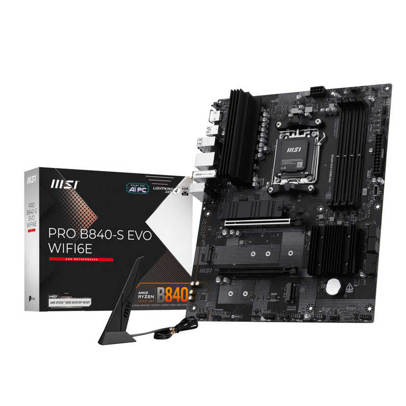 MSI　PRO B840-S EVO WIFI6E ［ATX］　PROB840-SEVOWIFI6E