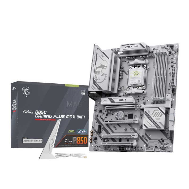 MSI　MAG B850 GAMING PLUS MAX WIFI ［ATX］　MAGB850GAMINGPLUSMAXWIFI 26,637円