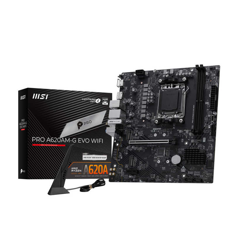 MSI　PRO A620AM-G EVO WIFI ［MicroATX］　PROA620AM-GEVOWIFI
