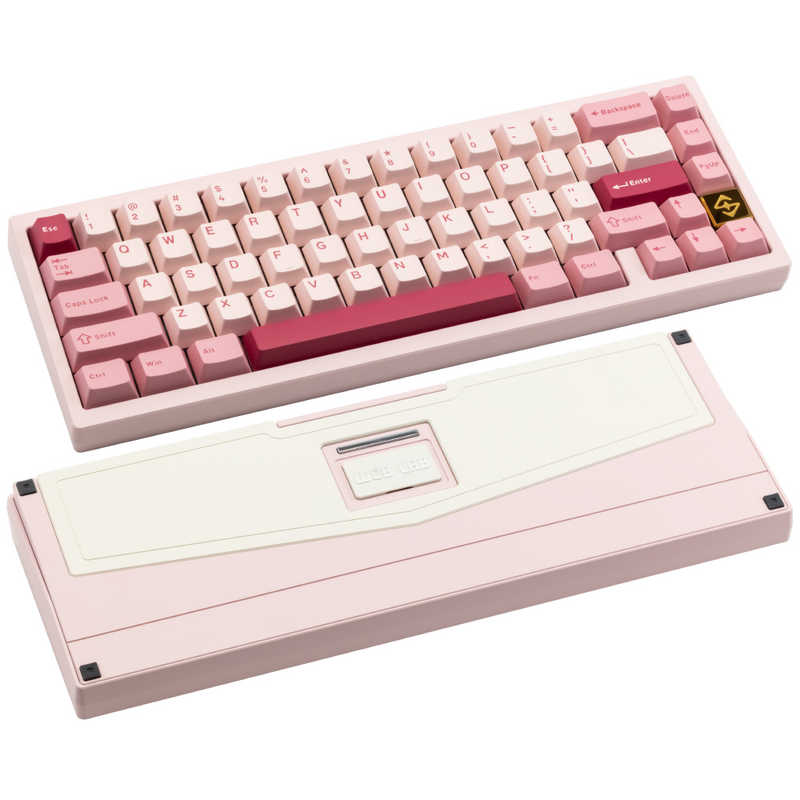 KIBU　キーボード ZEN 65 Lite(英語配列) ピンク ［有線・ワイヤレス / Bluetooth・USB］　LZ65Pink｜コジマ店
