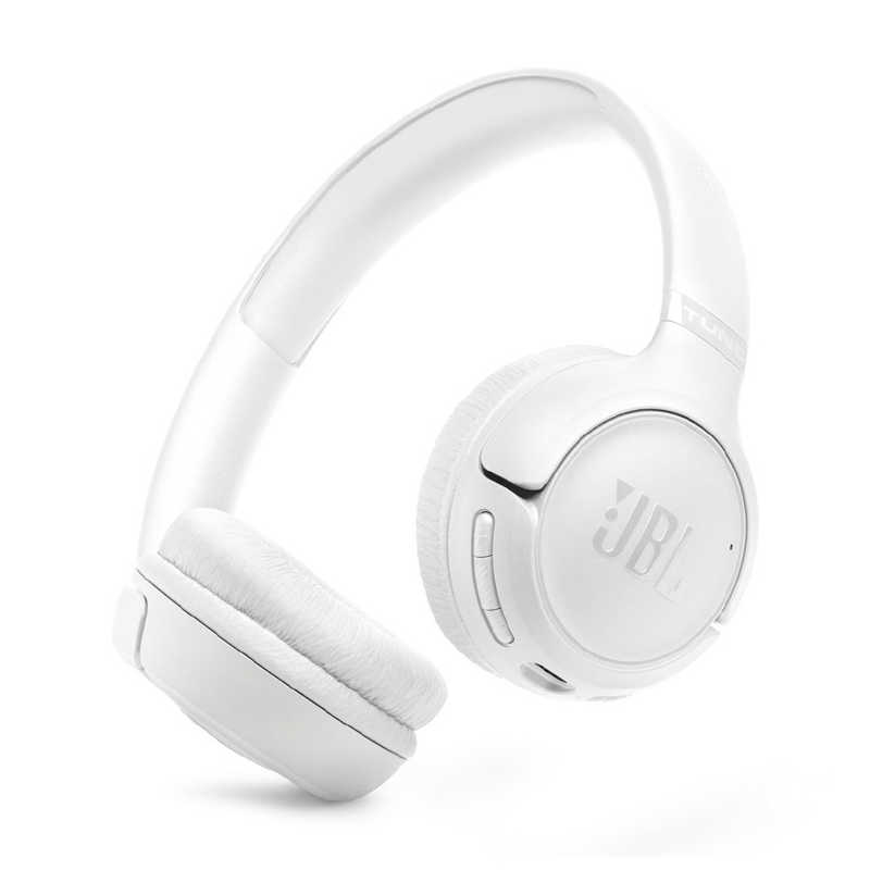 JBL　ブルートゥースヘッドホン ［オーバーヘッド型 / Bluetooth対応］ ホワイト　JBLT530BTWHT
