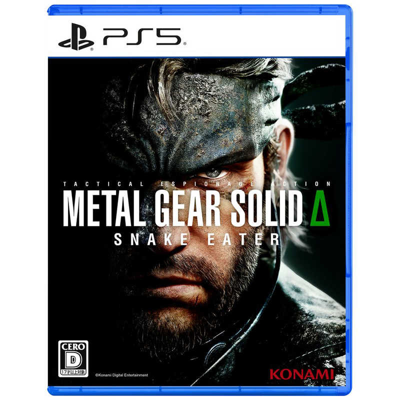 コナミデジタルエンタテインメント　PS5ゲームソフト METAL GEAR SOLID Δ： SNAKE EATER (メタルギア ソリッド デルタ)　ELJM-30659