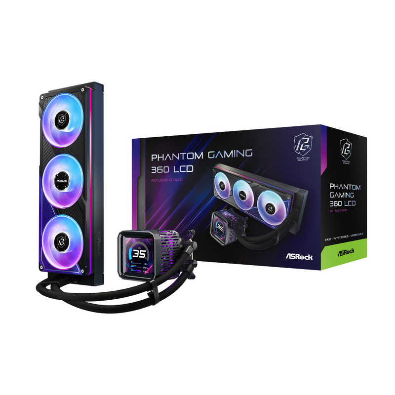 ASROCK　ASRock Phantom Gaming 360 LCD　PHANTOMGAMING360LCD