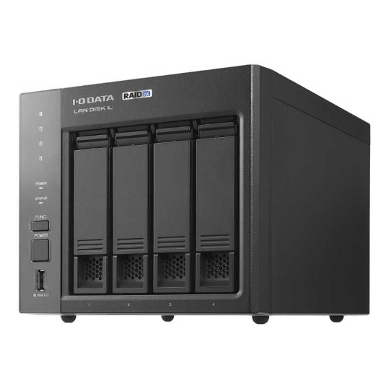 【2026年04月21日発売予定】IOデータ　法人向け4ドライブNAS(ネットワークHDD)4TB ブラック　HDL4LX04 154,000円