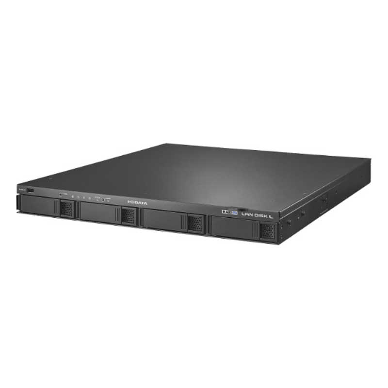 【2026年05月01日発売予定】IOデータ　法人向け4ドライブNAS(ネットワークHDD)ラックマウント16TB ブラック　HDL4LX16U