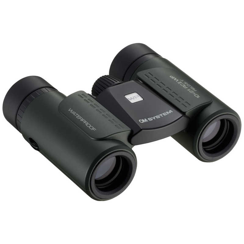 OMSYSTEM　双眼鏡 10x21 RC II WP [ 10倍 / 径21mm / 防水 ] ダークグリーン　10X21RCIIWPDGR｜コジマ店 10,780円