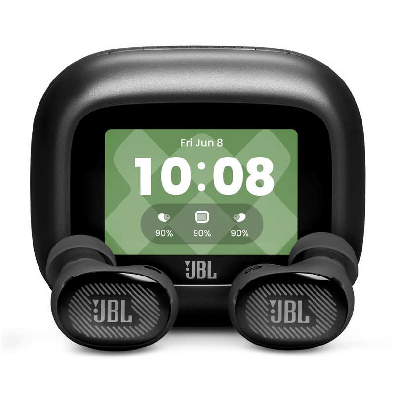 JBL　完全ワイヤレスイヤホン ［ワイヤレス(左右分離) / カナル型 / ノイズキャンセリング対応 / Bluetooth対応］ ブラック　JBLLIVEBUDS4BLK｜コジマ店