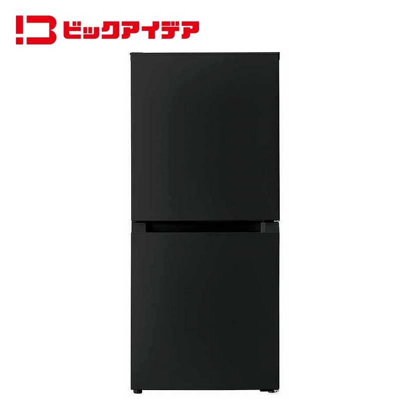 ビックアイデア　冷蔵庫 2ドア 87L 右開き 直冷式 幅45.2cm ブラック　BIM-R87A（標準設置無料）｜コジマ店