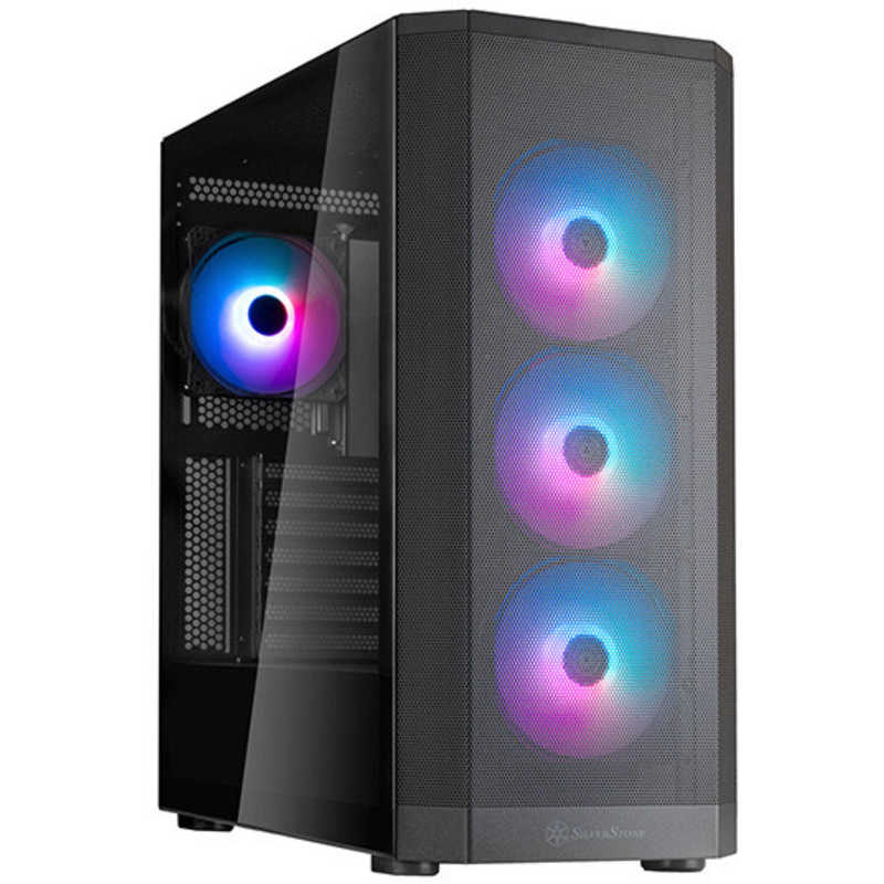 SILVERSTONE　PCケース (ATX、Micro-ATX、Mini-ITX/ 黒)　SST-FA514X-BG｜コジマ店