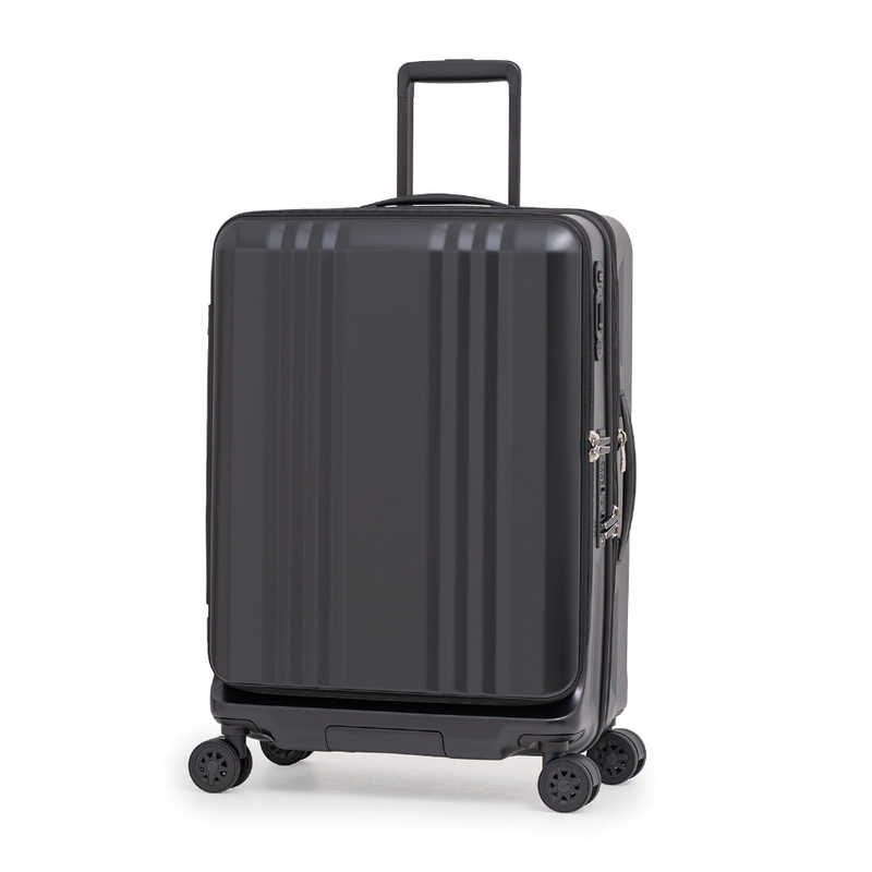 A.L.I　スーツケース ジッパータイプ デカかるEdge2 宿泊目安：7～9日間 [TSAロック搭載 / 74L] マットブラック　ALI-078-24FW｜コジマ店