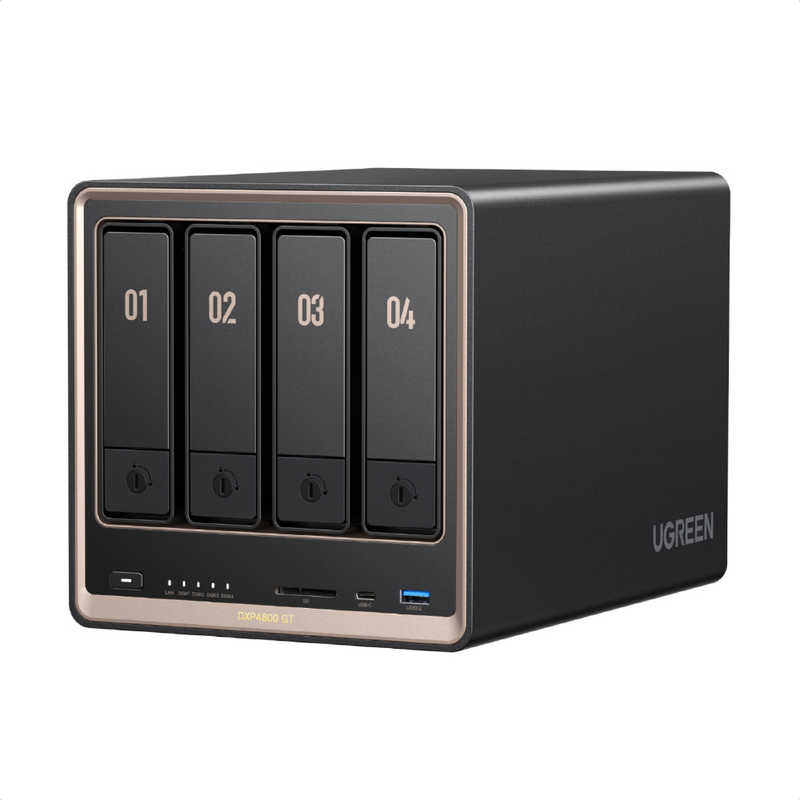 UGREEN　NASync DXP4800 GT ［据え置き型］ ブラック　16060｜コジマ店