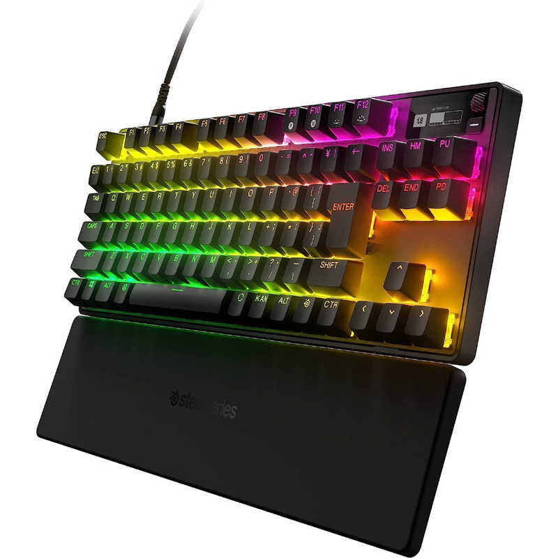 STEELSERIES　Apex Pro TKL 2023 JP ブランドステッカー付き ［有線 / 日本語配列 / メカニカル］　64861S｜コジマ店