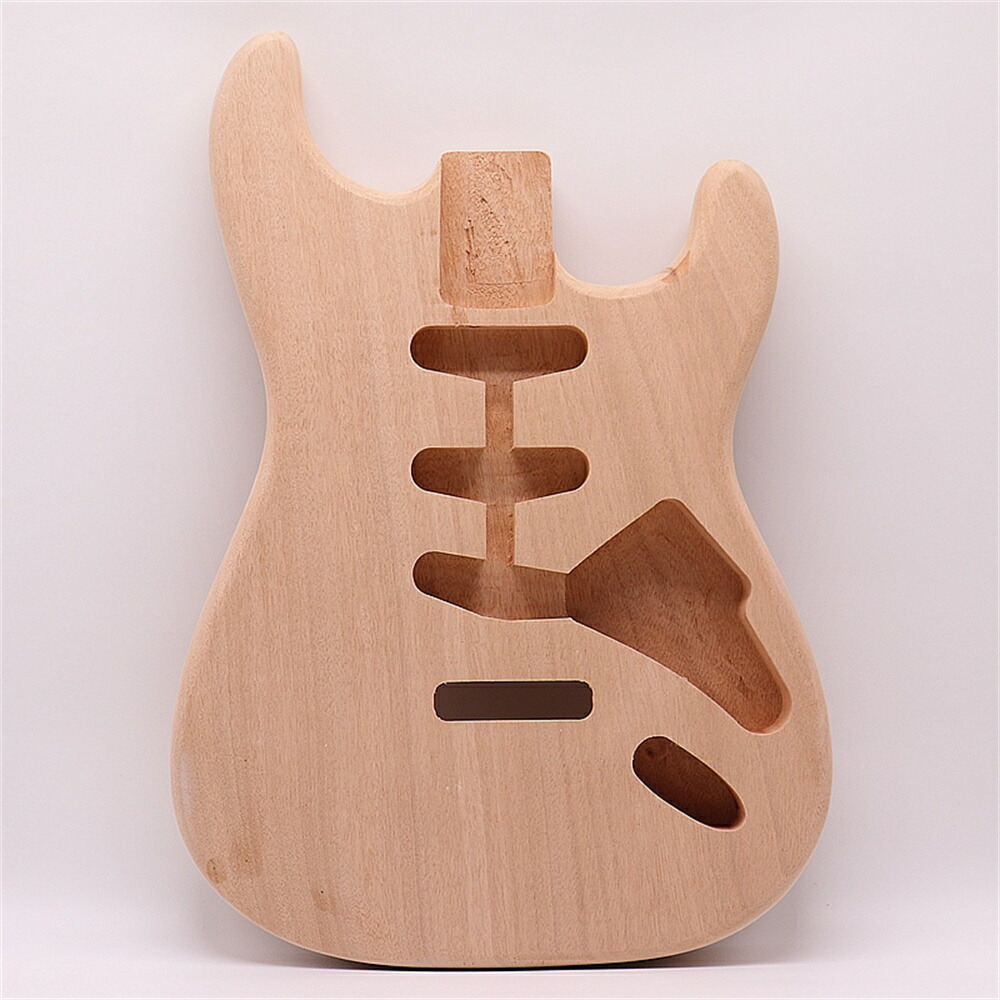 楽天市場】ST エレキギター 本体 DIY バスウッド サンバースト : 四つ