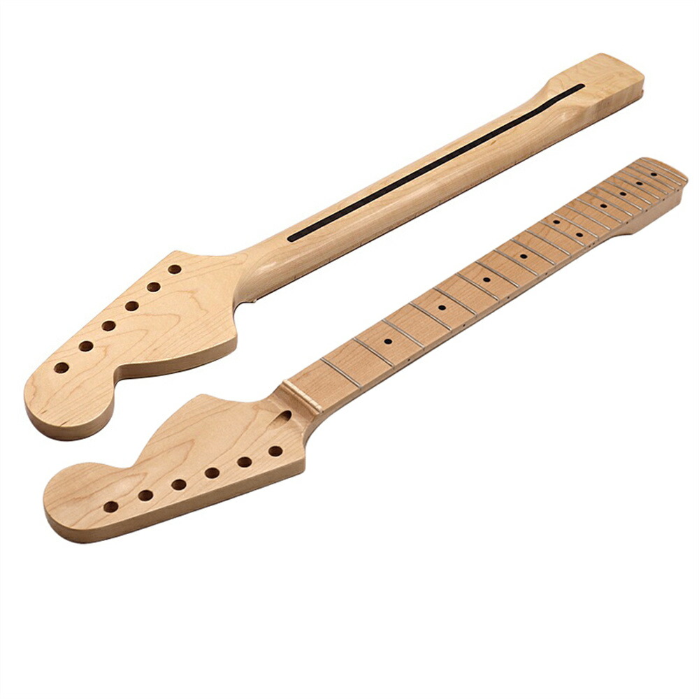 楽天市場】ギターネック 22フレット STタイプ用交換ネック エレキ