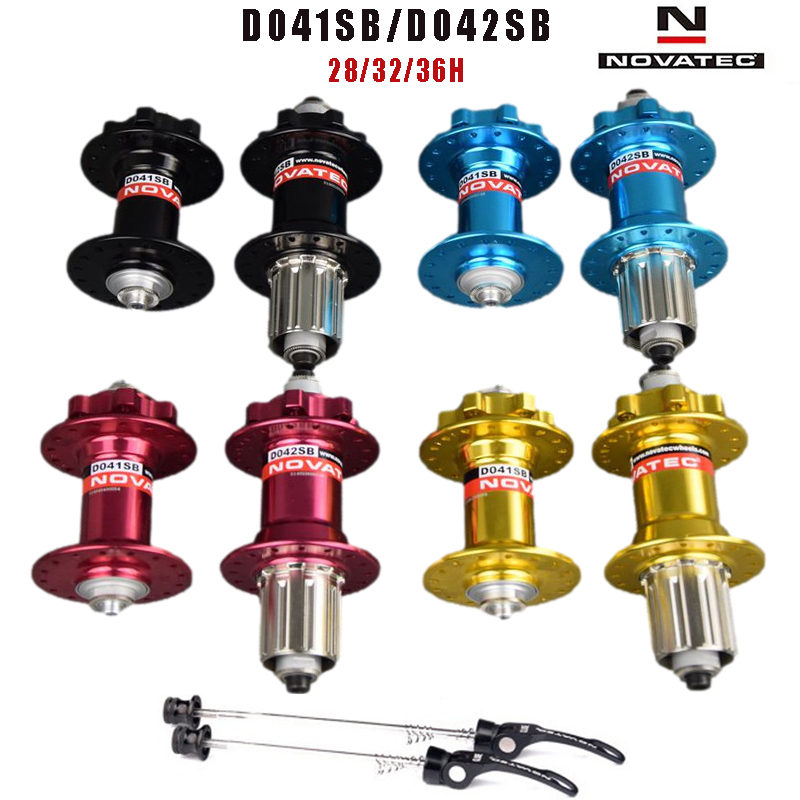 楽天市場】NOVATEC MTB ハブ カセットフリーハブ D041SB/D042SB 28/32