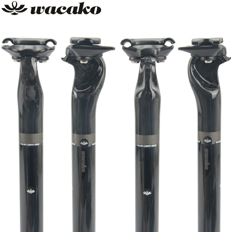 【楽天市場】wacakoカーボンシートポスト 自転車シートポスト MTBカーボンシートピラー ロードバイクシートポスト wsp11※お取り寄せ