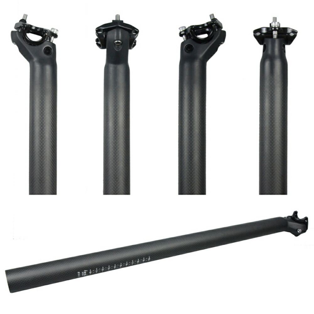 wacakoカーボンシートポスト 33.9/34.9mm 折畳自転車シートポスト ロードバイクシートポスト 自転車シートポスト wsp21 ※取り寄せ商品