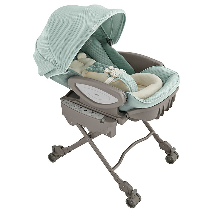 【直接引取】アップリカ　ユラリズムオートプラスHIDX(ハイローベッド＆チェア) ユラリズム オート HIDX | ベビーカー・チャイルドシートの