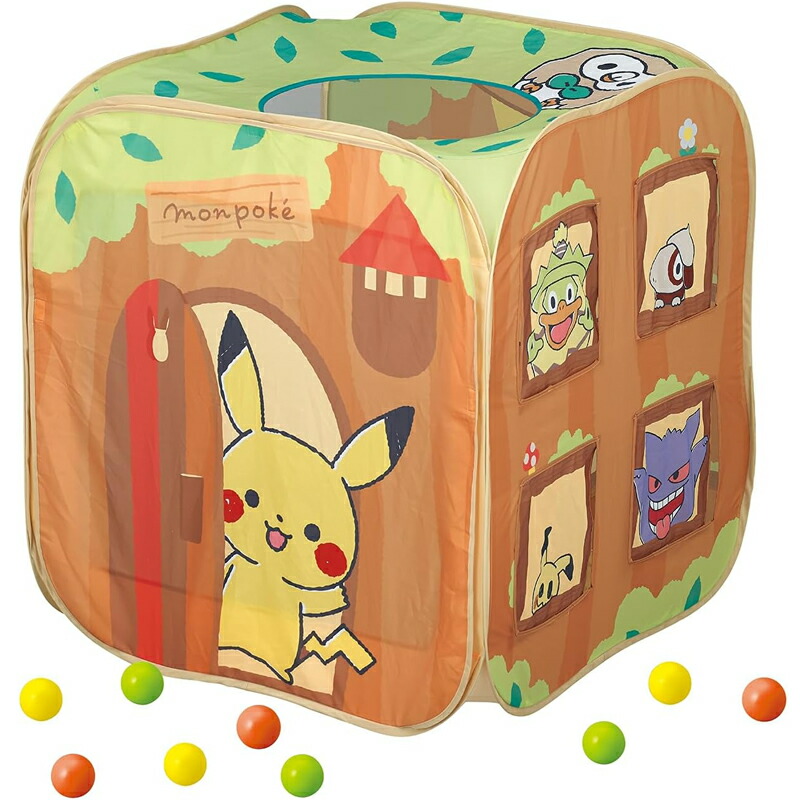 【新品】モンポケ ボールハウス【ボール30個付】 06372406003ro_1.jpg
