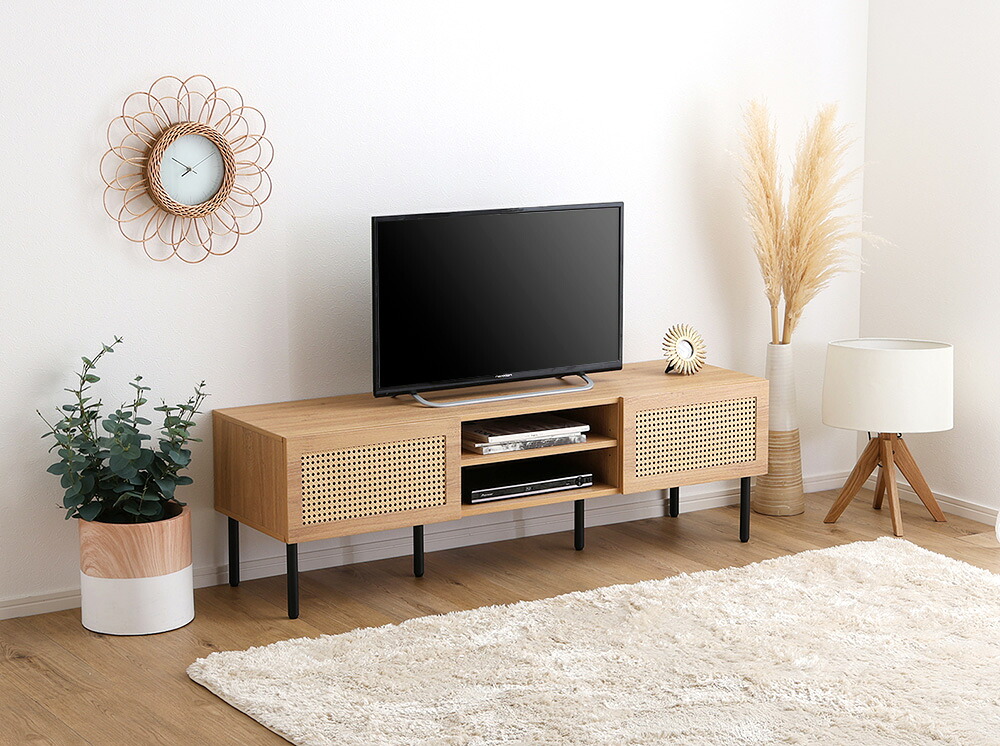 テレビ台 ローボード おしゃれ 安い 収納 配線 北欧 テレビボード 棚 木製 ロータイプ TV台 テレビラック TVボード 幅140 奥行40 19型 24型 32型 37型 40型 42型 43型 45型 48型 49型 50型 55型 58型 60型 横長 長い ハイタイプ 高い 脚付き ルンバ