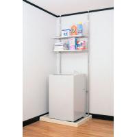 洗濯機上 送料無料 ランドリー収納 サニタリー 薄型 可動棚 学割 おしゃれ 2段 送料込 棚 タオル ランドリーラック 北欧 スリム つっぱり 洗面所 洗濯機 上 収納 棚 薄型 スリム 2段 タオル収納 日本製 ランドリーラック ランドリーボックス ランドリーワゴン