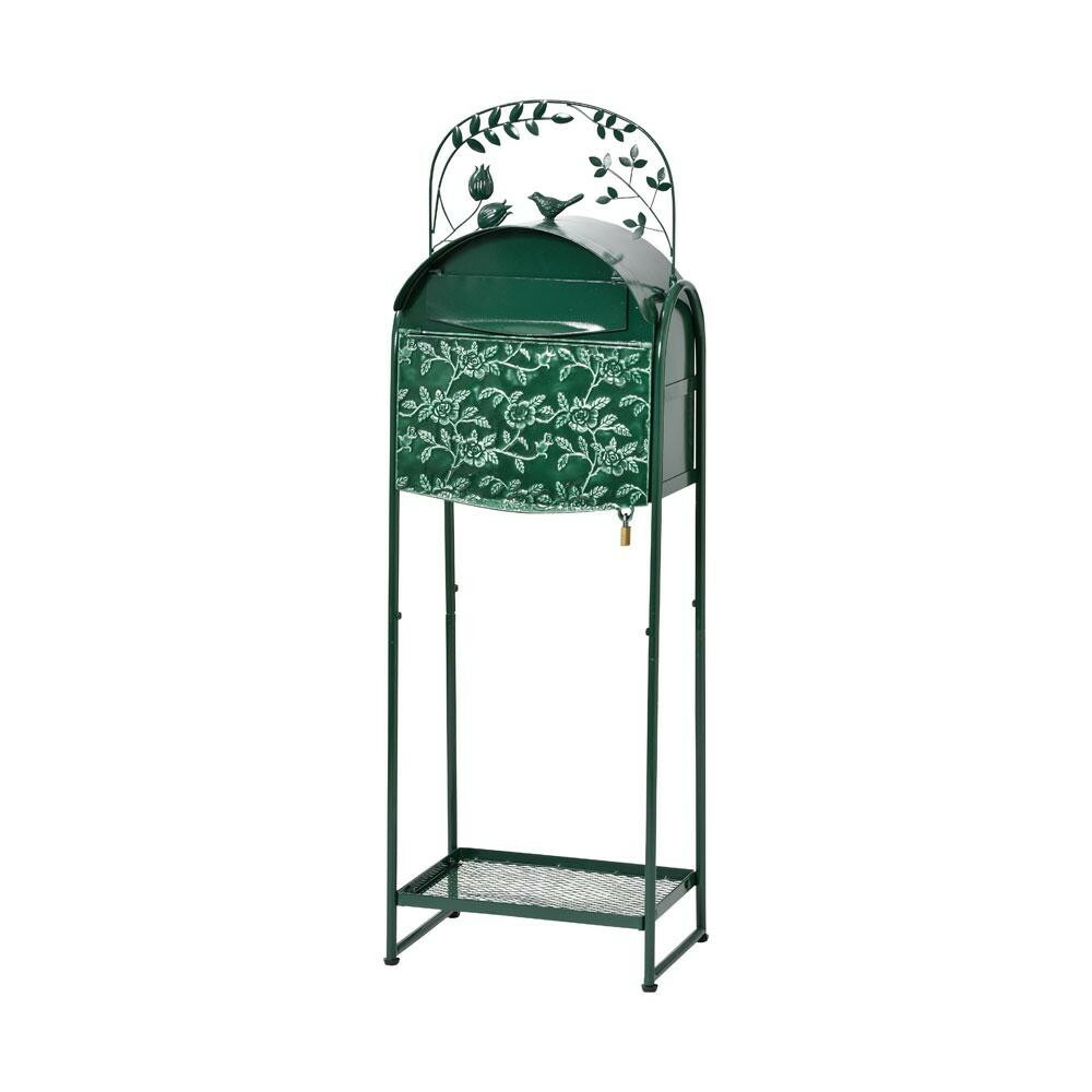 郵便ポスト スタンド型ポスト 屋外用 ポスト 置き型 アメリカン花 ガーデン Diy 玄関 おしゃれ 自立 ポスト 設置 玄関 アメリカン 郵便受け 鍵付き 緑 北欧 郵便ポスト ポスト 郵便受け 玄関 設置 屋外用 おしゃれ 置き型 スタンド スタンド型 スタンドタイプ 自立 鍵付き